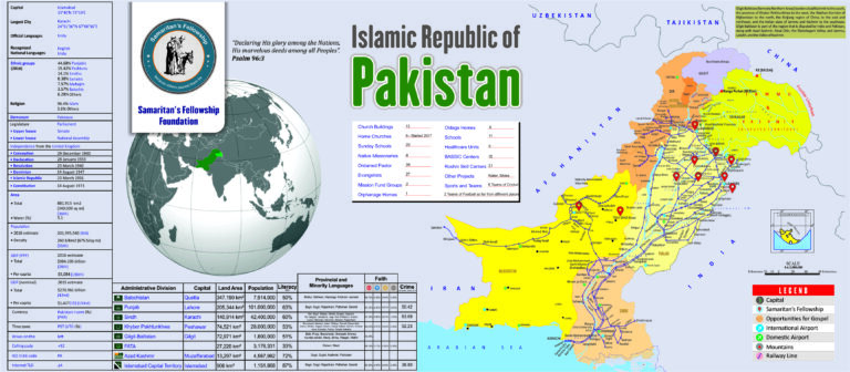 Samaritans Fellowship Map K Stamped