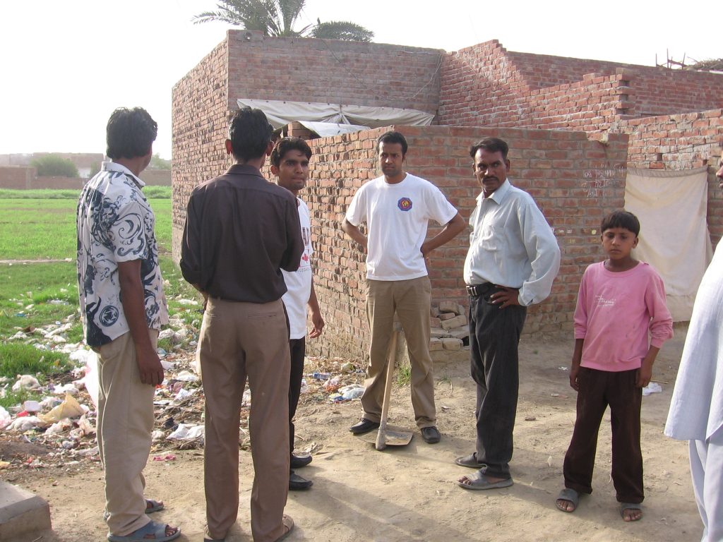 cleaning and tree planting 1