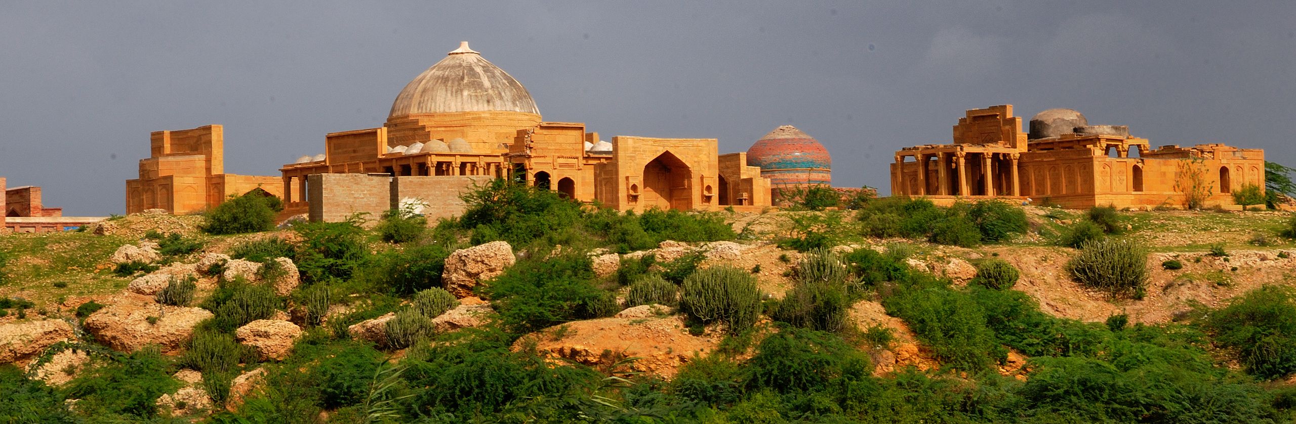 View of Makli by Usman Ghani