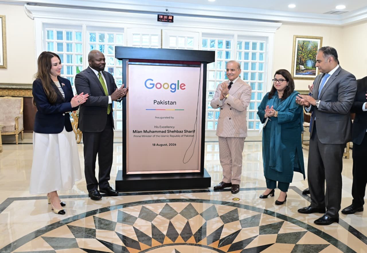 Prime Minister Shehbaz Sharif inaugurates Google’s first office in Pakistan in Islamabad