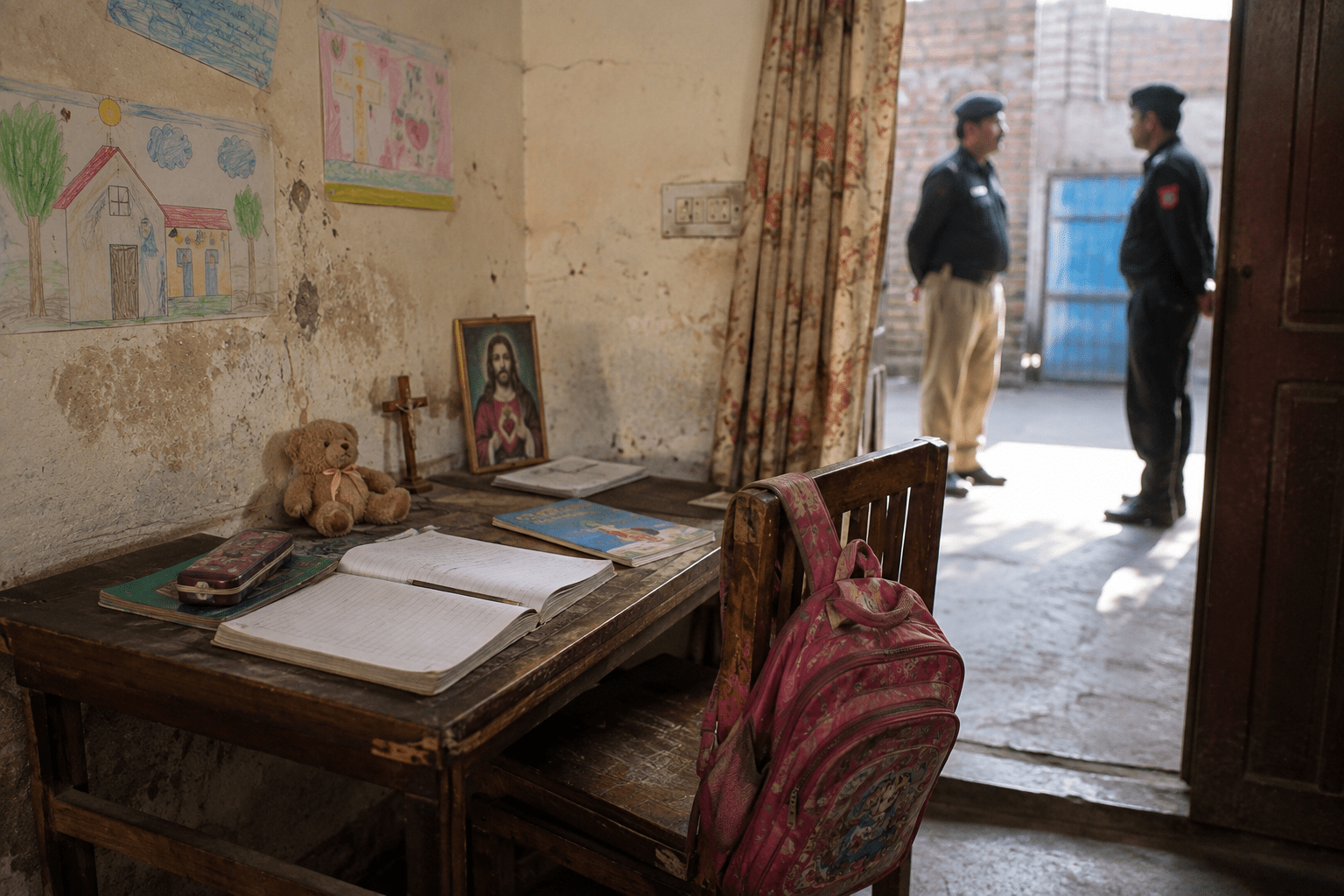 Symbolic image representing Rimsha Masih, a Christian child accused of blasphemy in Islamabad in 2012