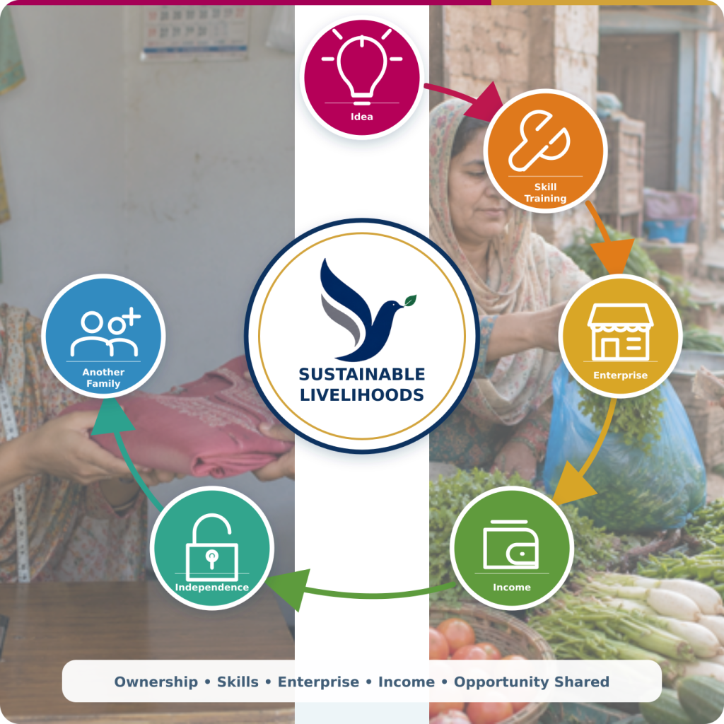 StartFish transformation pathway from skills training to sustainable livelihoods and independent microbusinesses in Pakistan