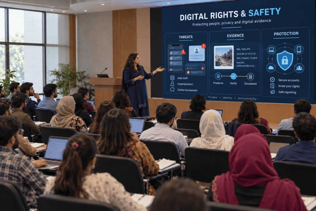 Digital rights safety workshop